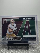 2024 Panini Donruss Elite - Spellbound Green #15 Christian McCaffrey