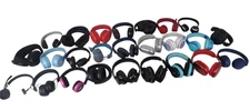 Lot of 25 Wireless Different Brands Headphones - Free Shipping.