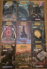 Crpto Stamp Island 2: All Extra Cards Complete 9 Designs NEW Austria Letter M