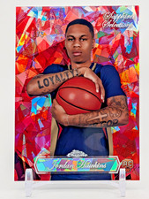 2023-2024 Topps Chrome Sapphire Jordan Hawkins Red Sapphire Selections /5 SS-8 