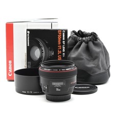 Canon EF50mm F1.2L USM lens [Top Mint] US Stock