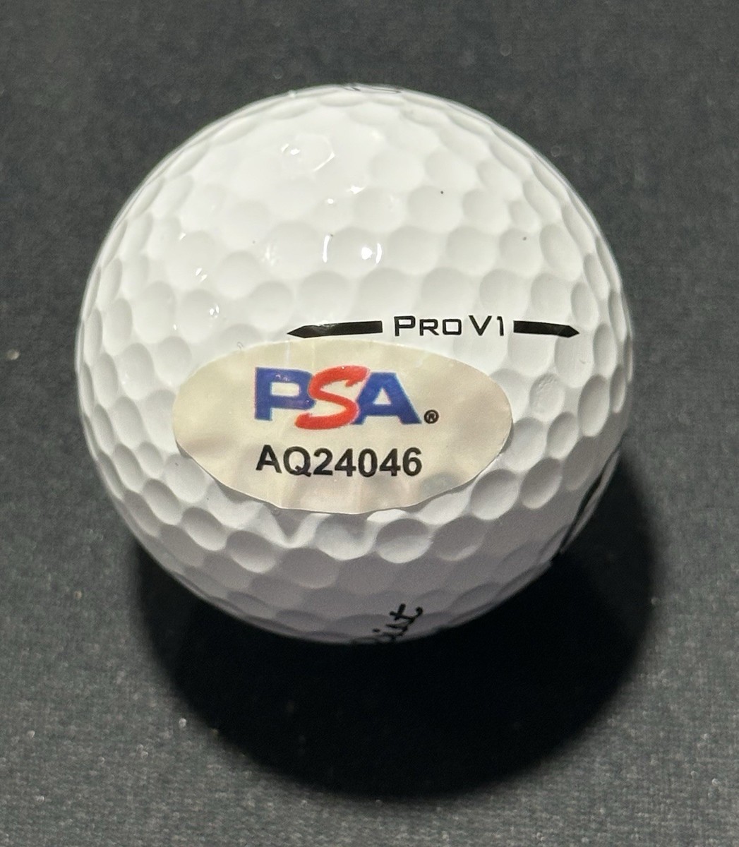Jacob Bridgeman Signed Pro V1 Golf Ball Autographed Auto - PSA COA