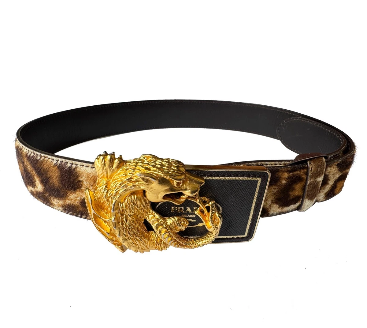 PRADA Gold Belts for Women for sale | eBay
