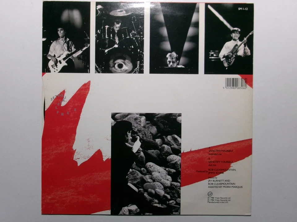SIMPLE MINDS SANCTIFY YOURSELF VIRGIN SM 1-12 80'S POP - Image 3 of 3