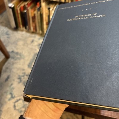 Principles of Mathematical Analysis by Rudin, Walter Vintage 2nd