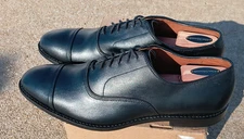 Allen Edmonds 13D Park Avenue Black EUC Leather Soles $425 USA Made