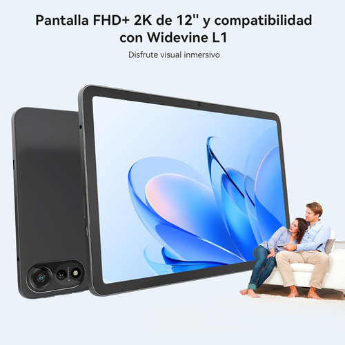 Blackview Mega 2 Android 15 Tablet 12 Pulgadas FHD+ 2K, Dual 4G LTE & 5G Wifi, 2 - Imagen 8 de 12