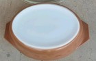 Vintage Early American Brown and Gold Pyrex 2½qt 045 Casserole Dish with Lid — photo 6