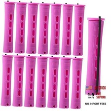 Purple 0.75" Perm Rods for Long Hair - 60 Pcs - Pack of 60