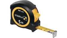 STABILA Taschenrollbandmaß BM 100 Länge 5 m Breite 19 mm mm/mm EG II ABS / TP...