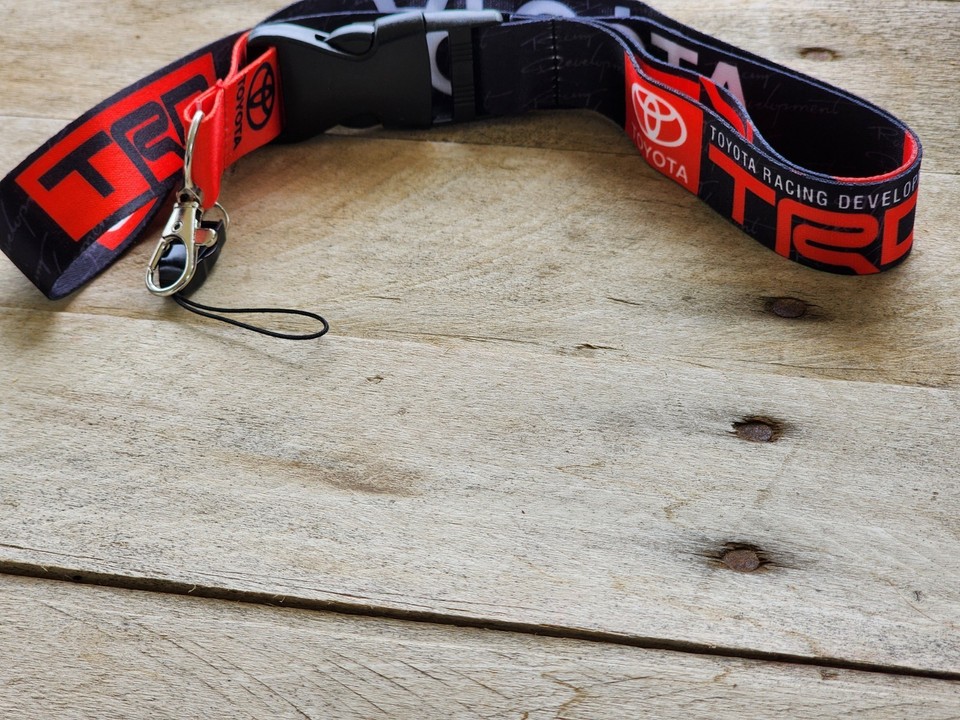 Toyota Key Lanyard TRD Style 21" JDM TRD Style Nylon Lanyard Keychain - For Toyota Corolla Supra Keys Jdm Lanyard