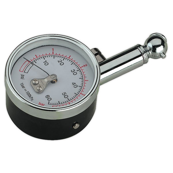 Sealey Tyre Pressure Gauge Gs/tUV Approved