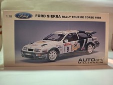 FORD SIERRA COSWORTH RALLY TOUR DE CORSE 1988 #8 D. AURIOL (AutoArt 1:18)