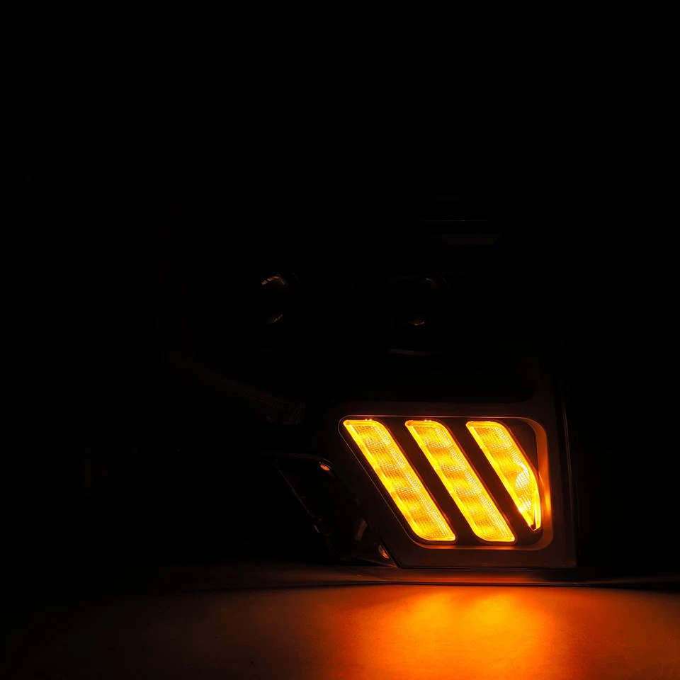 Fit 2009-2014 Ford F150 MKII LUXX-Series LED Projector Black Headlights - Image 4 of 4