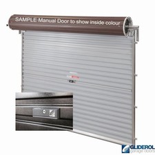 Gliderol Roller Shutter Garage Door  WHITE (BS00E55) (Manual or Remote Control)
