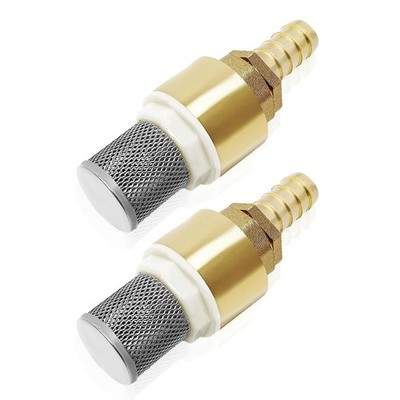 1/2 Inch Brass Foot Check Valve Suction Hose Barb Connection Water Pump