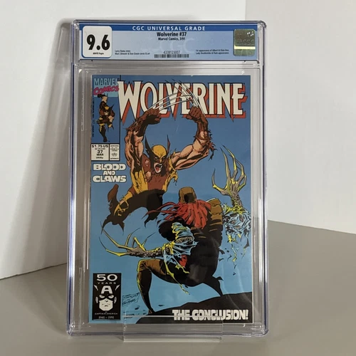Wolverine 37 CGC 9.6 🔑 1st App Albert + Elsie Dee Cameo With Lady Deathstrike