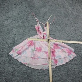 Victoria's Secret Babydoll Pajama Set Womens Large Pink Floral 2 Piece NWT