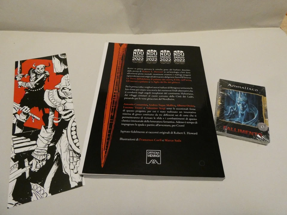 LOTTO WEIRD GAMES ROBERT HOWARD LOVECRAFT EDIZIONI OFFICINA MENINGI + DISEGNI - Immagine 3 di 4