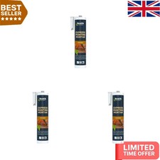 Durable Ready-to-Use Grey Pointing Mortar - 310ml Pack of 3 for Quick Repairs