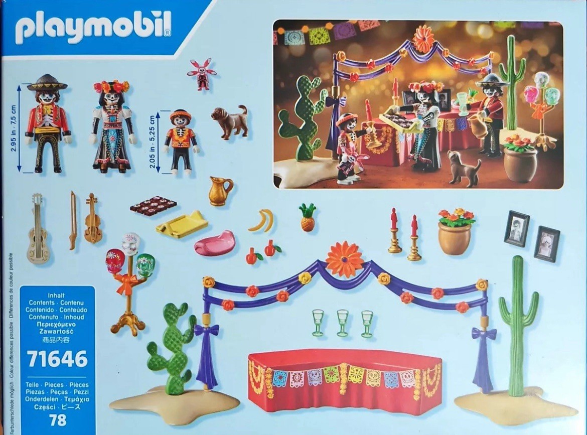 新品未開封プレイモービル PLAYMOBIL 71646 死者の日　メキシコ限定 Playmobil 71646 – Ofrenda del Día de los Muertos, Mexico NEW