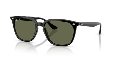 Ray-Ban RB4362 Black/G-15 Dark Green Polarized 55 mm Sunglasses RB4362 601/9A 55