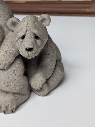 Quarry Critters Bear Figurine Second Nature Design Bears Billy & Friends 2000 - Picture 8 of 12