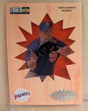 1996 UD Collector Choice YOU CRASH GAME SILVER REDEMPTION #22 Ken Caminiti RARE