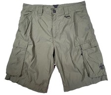 Boy Scouts Of America Cargo Shorts Mens Medium Green Centennial Uniform Utility