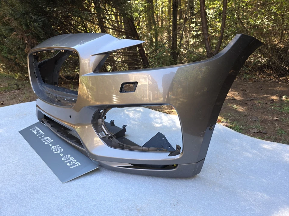 Cubierta de parachoques delantero Jaguar F-Pace S R-Sport 2017-2020 OEM HL8M-17F003 sin envío Foto 3 de 4