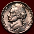 Uncirculated 1942 Philadelphia Mint Jefferson Nickel Not Silver — photo 1