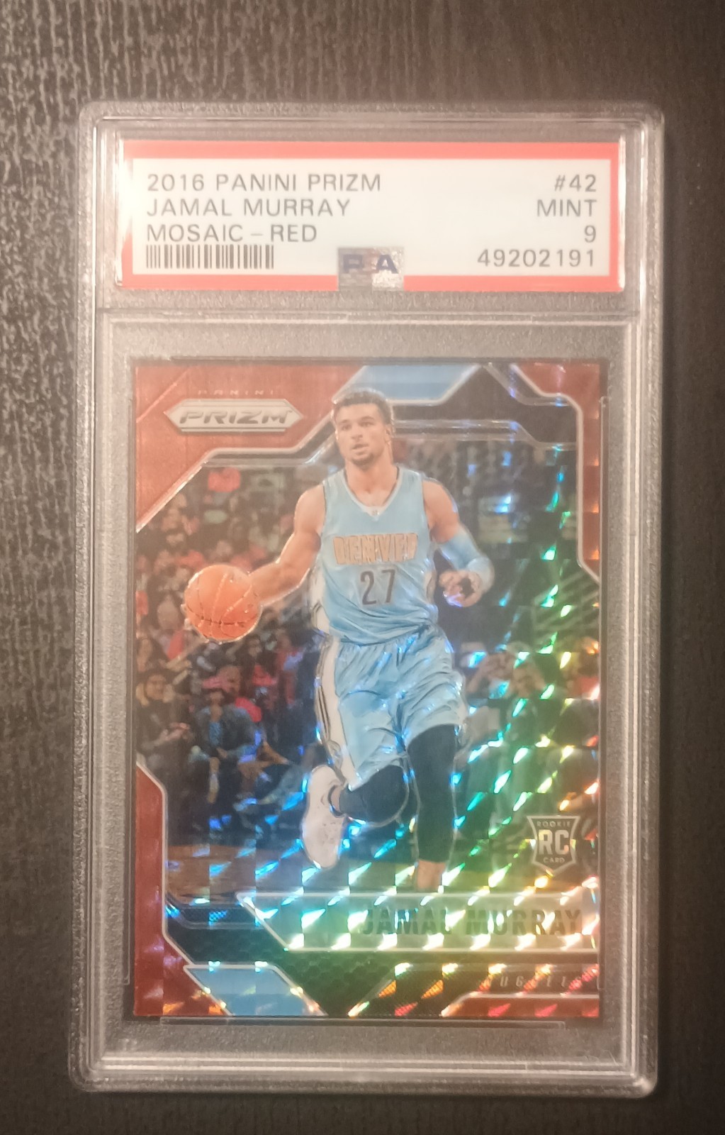 2016-17 Panini Prizm Mosaic - Jamal Murray #42 Red (RC)