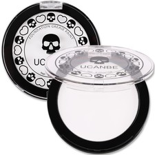White Cream to Powder Foundation Makeup Clown Face Paint Halloween SFX Cosplay