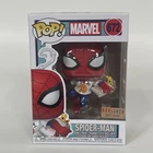 Funko Pop Marvel #672 Spider-Man (with Pizza) Box Lunch Exclusive -- Box Damage