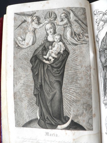 Libro di preghiere "Gebetbuch der heiligen Mechtildis und Gertrudis" - 1859 - Foto 11 di 24