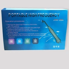Portable High Frequency Skin Spot Machine with all accessories JHM-08A.