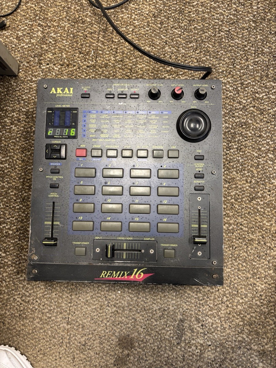hirata様　AKAI Akai Remix 16 Stereo Sampler Phrase Sampling & Loop Live Mixer