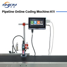 12.7mm Online Inkjet Printer for Printing Barcode and QR Code Without Conveyor