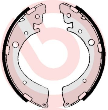 Brembo Bremsbackensatz S 28 506 FüR Honda-image