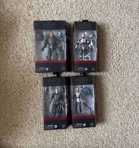Star Wars Black Series The Batch WRECKER TECH ECHO OMEGA LOT NEU