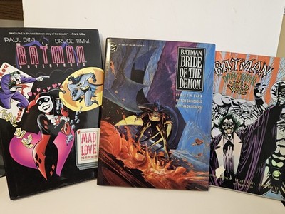 The Batman Adventures - Set Of 3 Graphic Novels - 2 of the 3 are First Editions