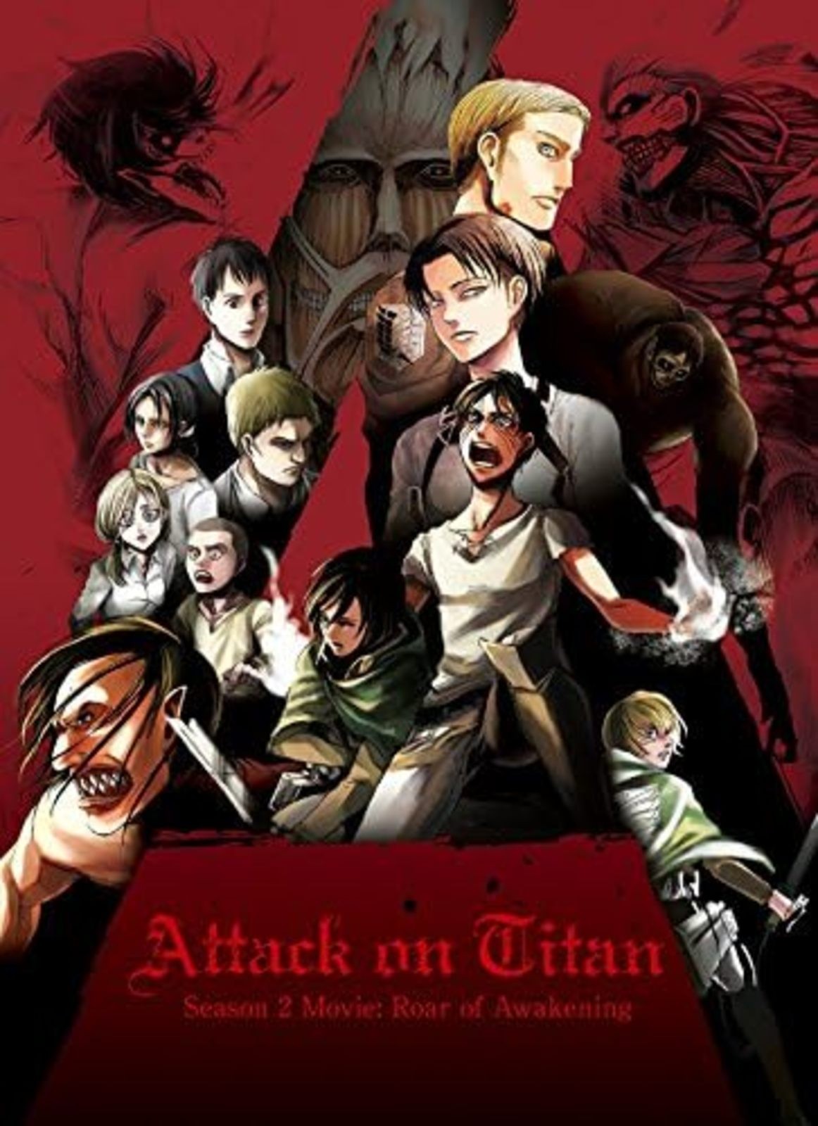 Attack on Titan Season 2 The Roar of Awakening Limited Edition DVD CD F/S wTrack