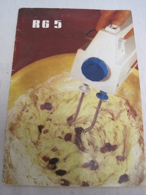 Mixer RG5 Bedienungsanleitung,DDR,VEB,Komet,AKA Elektrik
