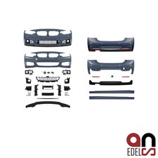 Sport Bodykit Umbau Stoßstange Komplett 2-Rohr passt für BMW F36 Gran-Coupe + M