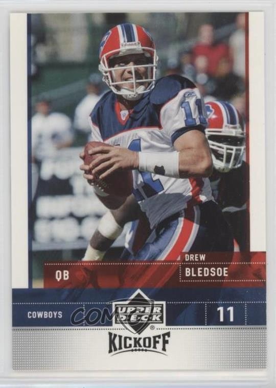 2005 Upper Deck Kickoff Drew Bledsoe #24 16ru