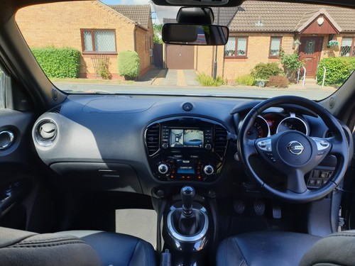 2017 NISSAN JUKE TEKNA DiG-T 1.2 (HPI CLEAR) LEATHER SAT-NAV 69,000 miles - Picture 18 of 21