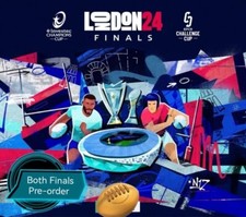 Both Official Champions Cup + Challenge Cup Final Programmes 24-25 MAY 2024 NEW