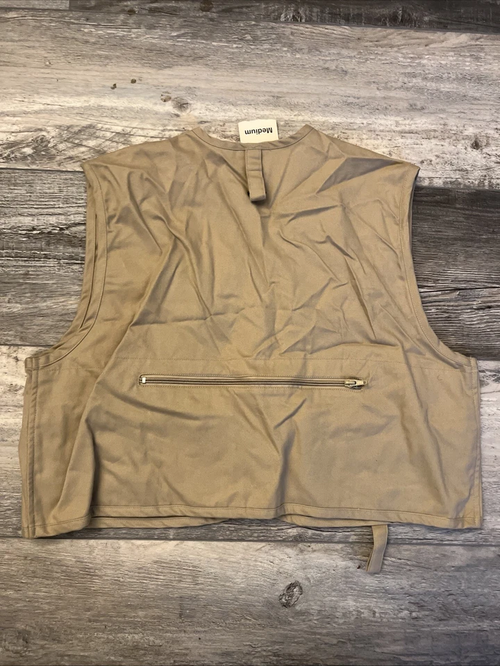 Magellan Sportswear Fly Fishing Vest Khaki Medium NWT - Image 4 of 4