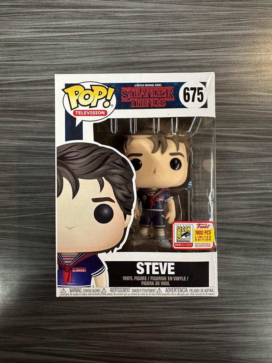 funko pop! ストレンジャーシングス　スティーブ　希少　廃盤 Funko POP! Television: Stranger Things - Steve (2018 SDCC