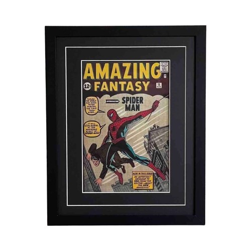 BLACK SHADOW BOX FÜR AKTUELLE COMICS ABMESSUNGEN 10 1/8 X 6 5/8 - MIT UV-SCHUTZ - Bild 2 von 5